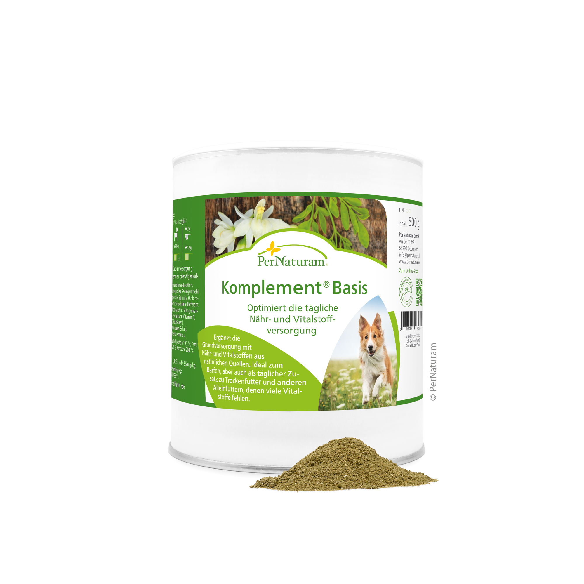 PerNaturam Komplement Basis - Optimiert die tägliche Nähr- und Vitalstoffversorgung 0,5 kg