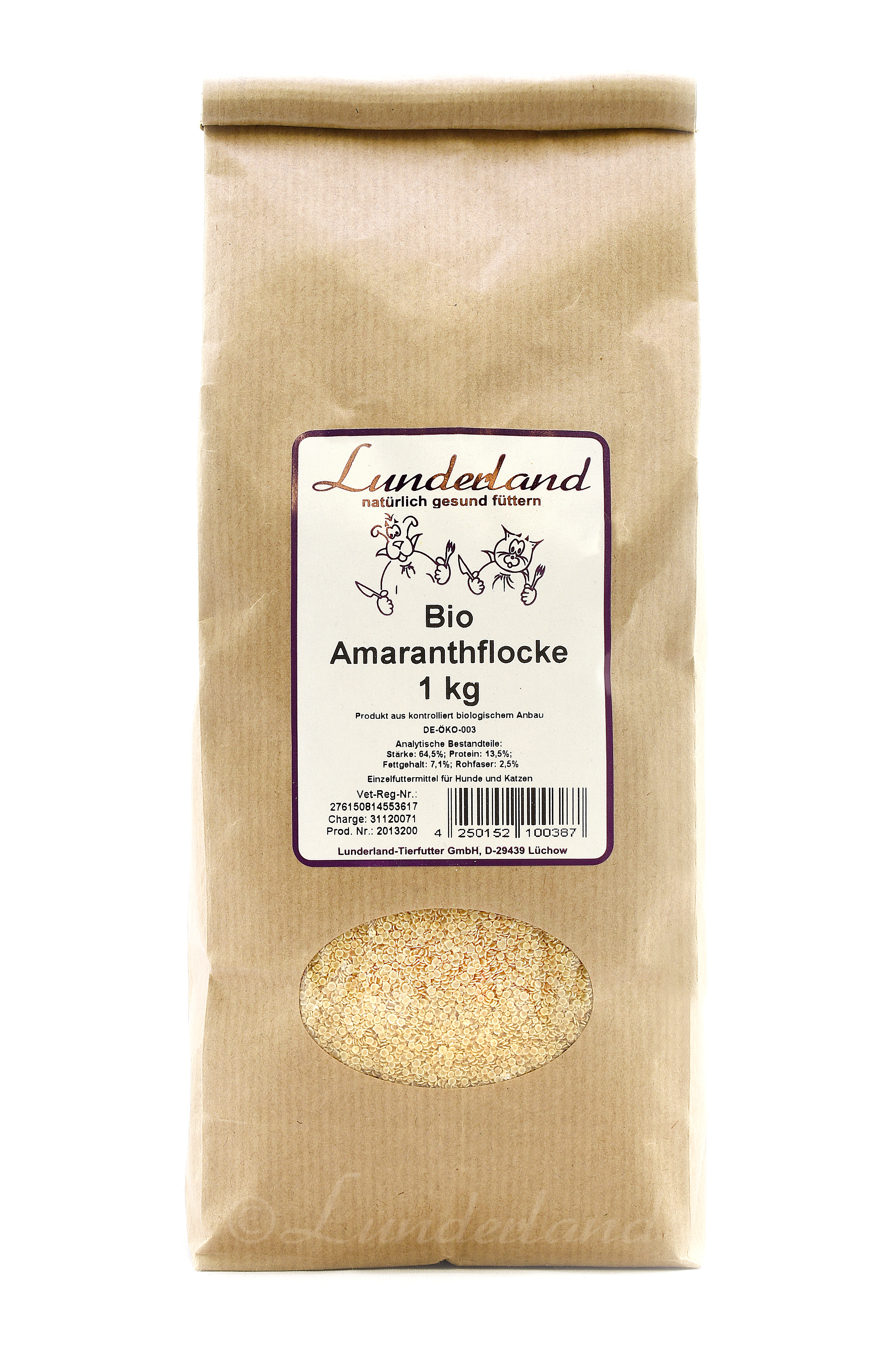 Lunderland Bio-Amaranthflocken