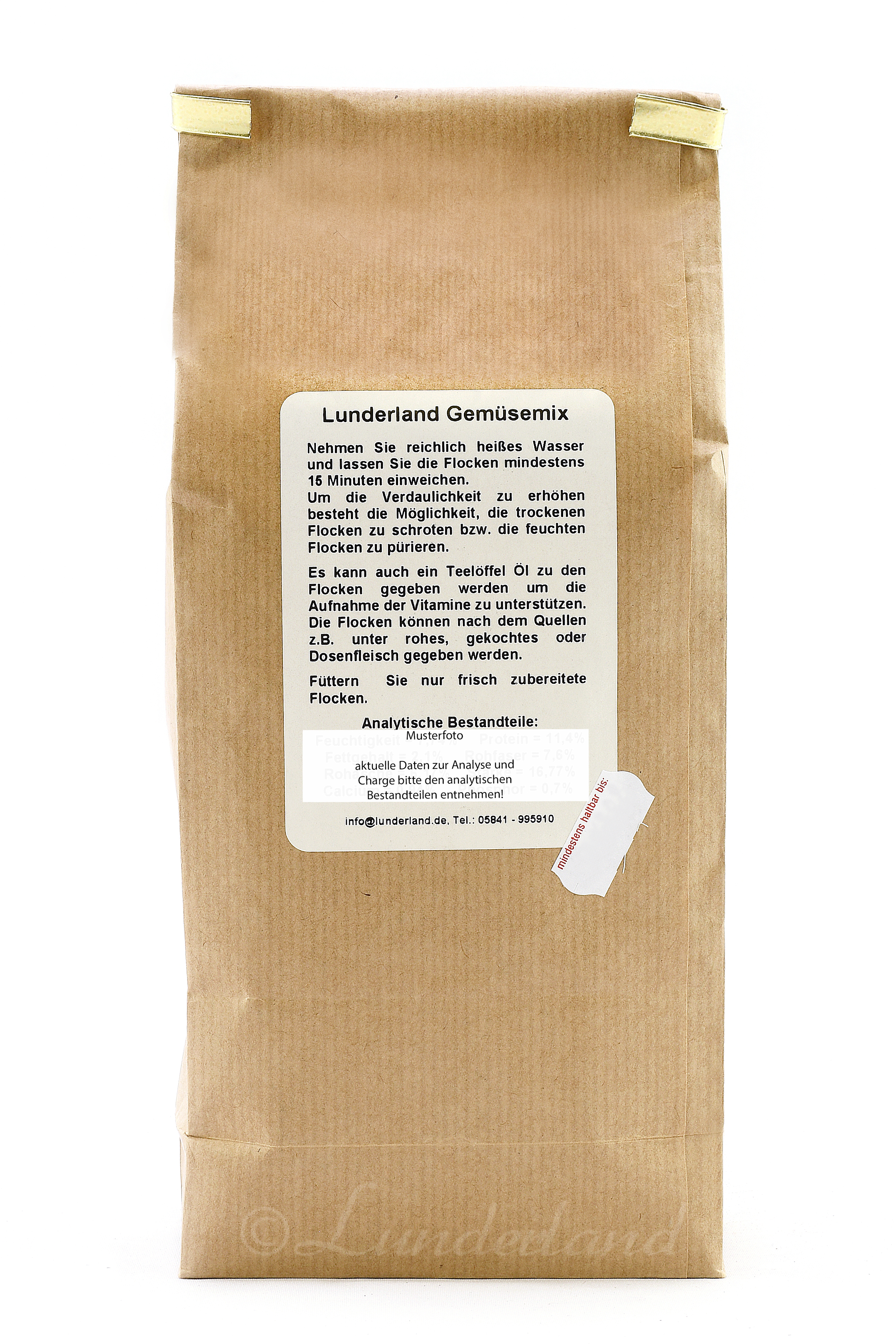 Lunderland-Gemüsemix 5 kg