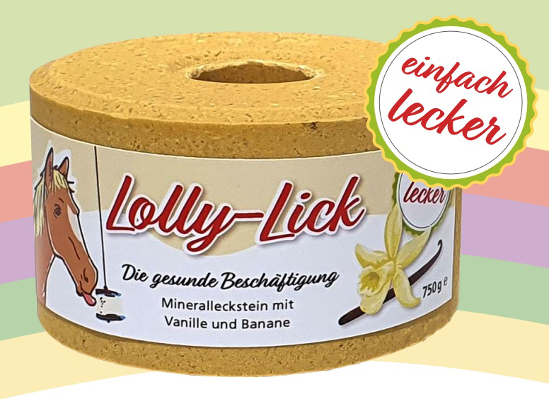Lolly Lick Vanille-Banane, 750 g