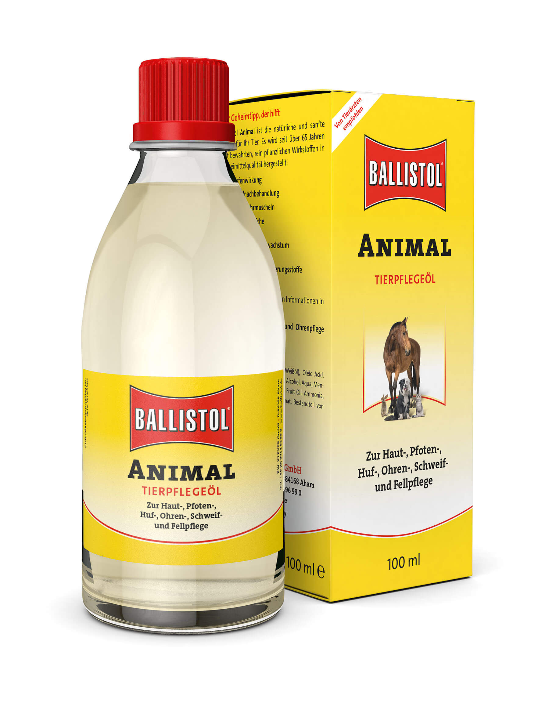 Ballistol Animal Tierpflegeöl 0,1 l